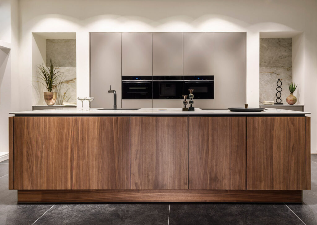 houten Häcker Systemat keuken