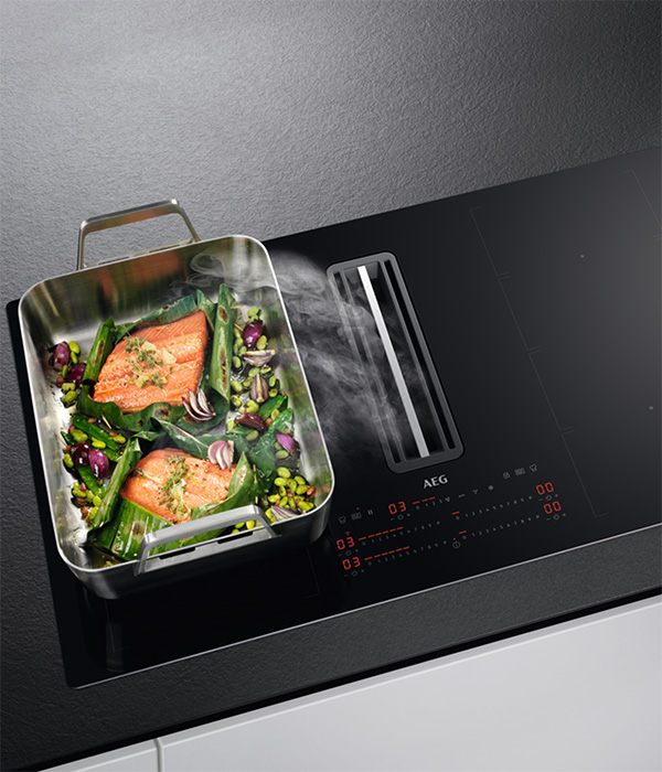 AEG ComboHob met Flexibridge