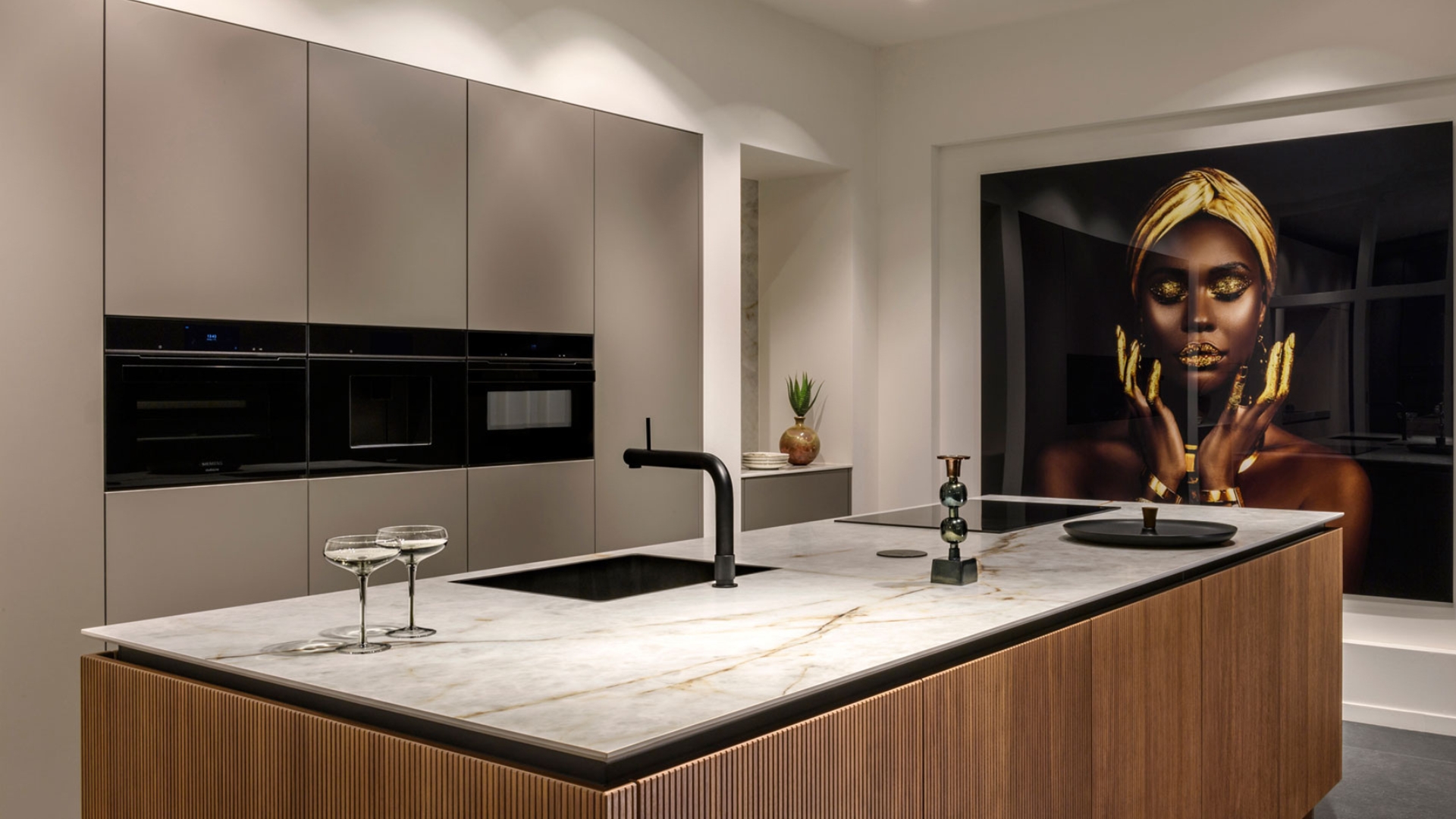 houten Häcker Systemat keuken