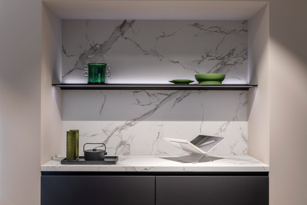 zwarte SieMatic Pure keuken