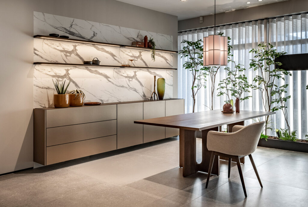 SieMatic Pure grijs extra elementen