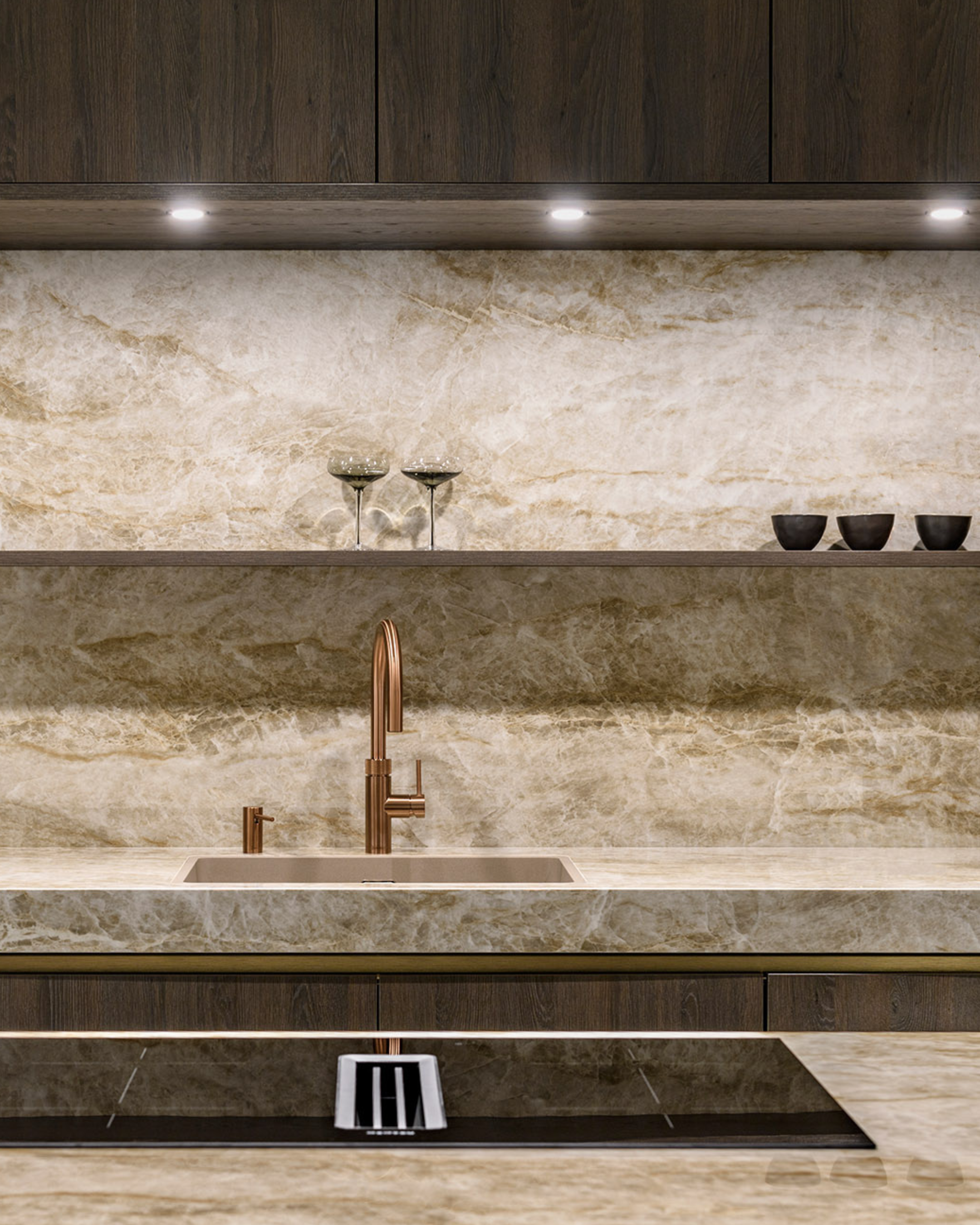 Pronorm X-Line keuken donker details