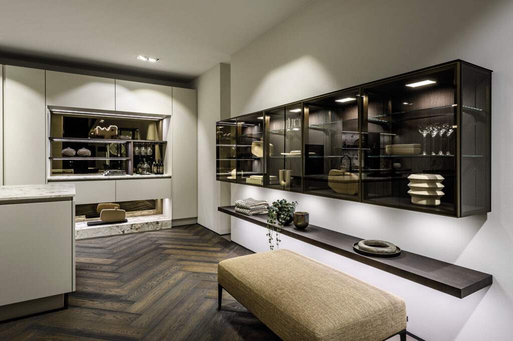 SieMatic S2 glaskasten